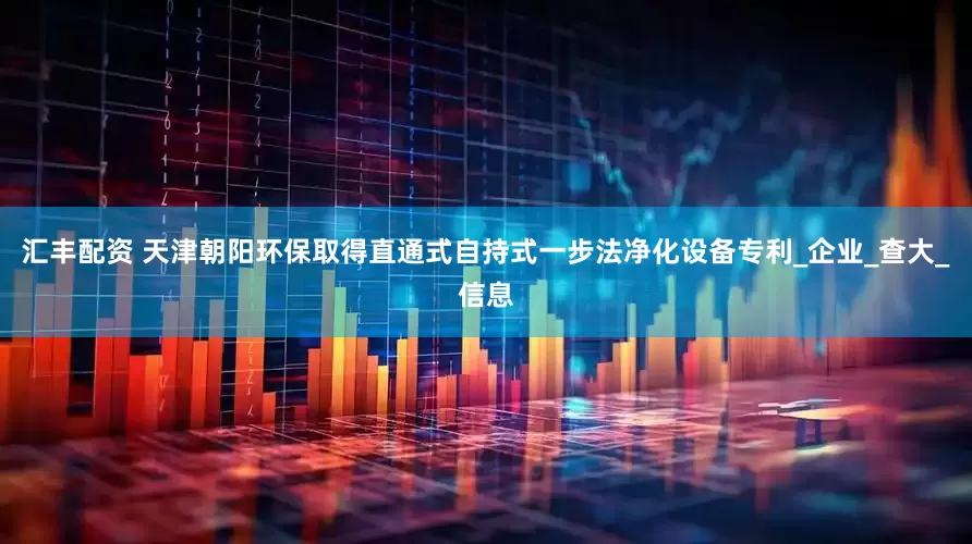 汇丰配资 天津朝阳环保取得直通式自持式一步法净化设备专利_企业_查大_信息